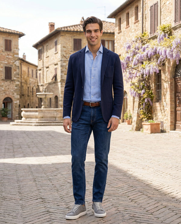 OSTUNI - Light Gray Suede