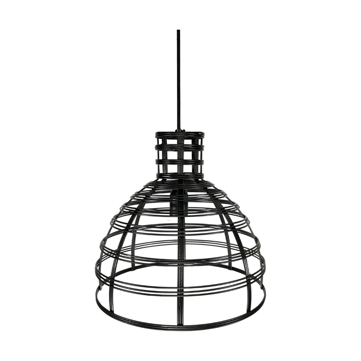 Deze zwarte hanglamp uit de Filo-serie heeft een industriële uitstraling. Perfect voor een stoere, moderne inrichting.