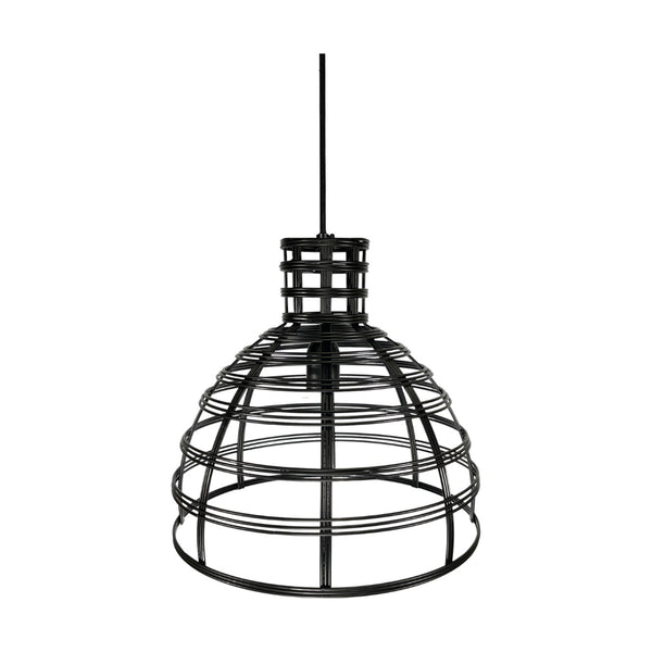 Deze zwarte hanglamp uit de Filo-serie heeft een industriële uitstraling. Perfect voor een stoere, moderne inrichting.