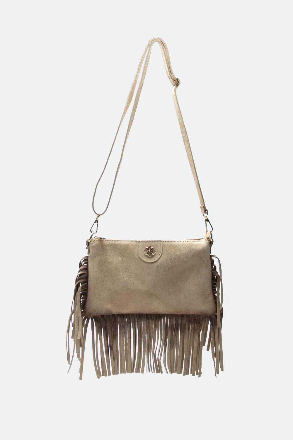Opéra Suede Fringe Taupe