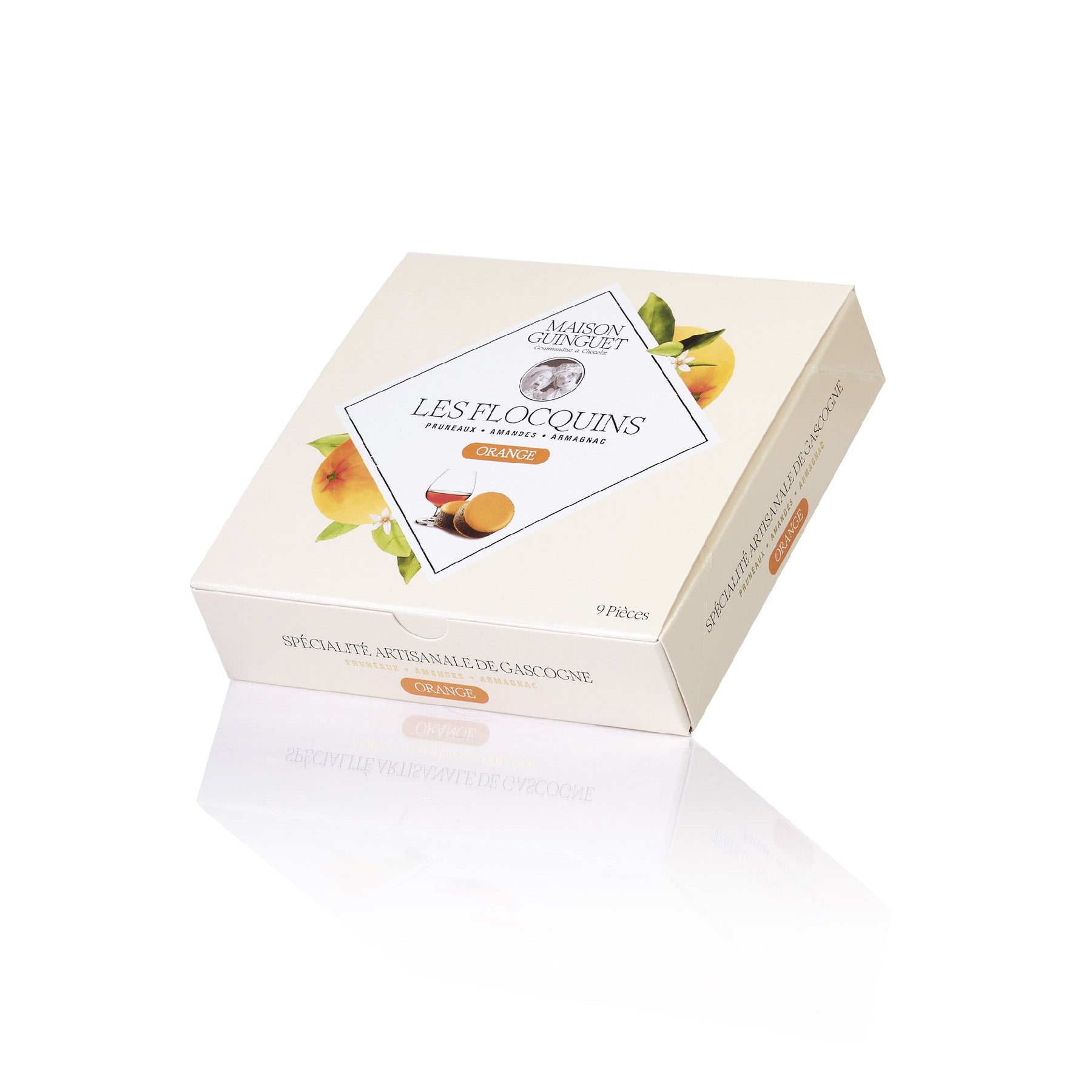 ORANGE FLAVORED FLOCQUINS SMALL BOX