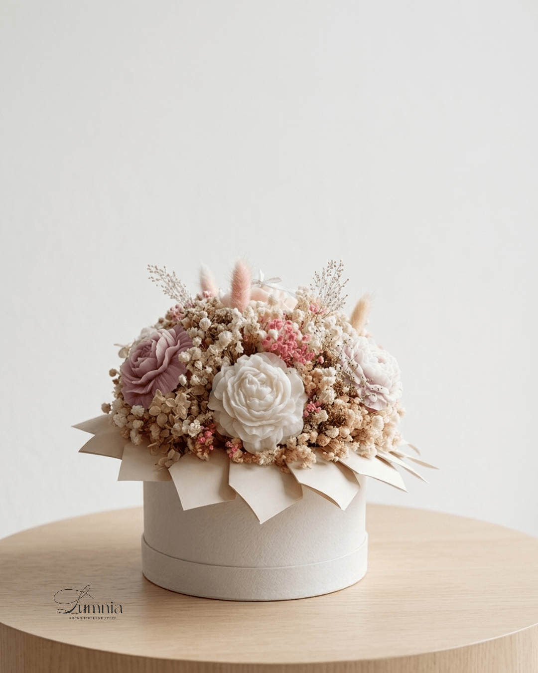 Bouquet of Candles - Pink