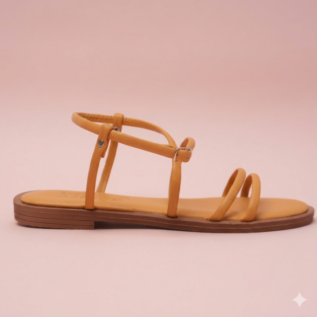 Ostia Mustard Sandal