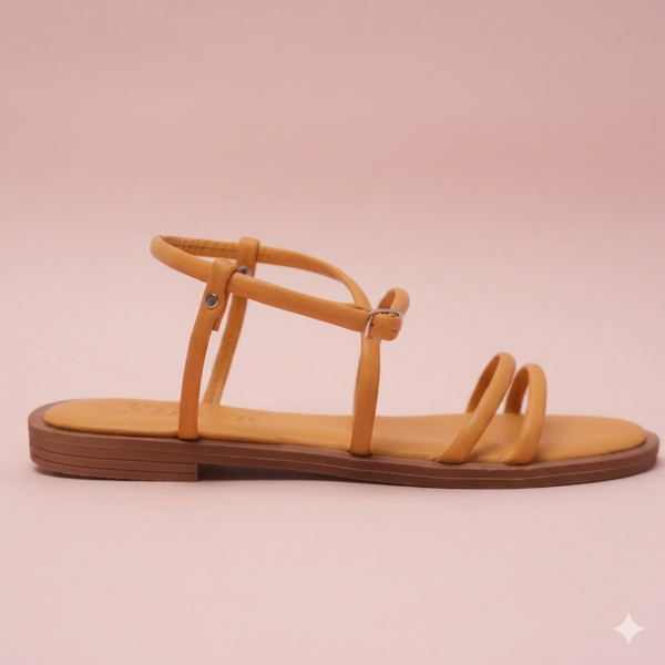Ostia Mustard Sandal