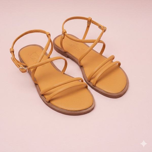 Ostia Mustard Sandal