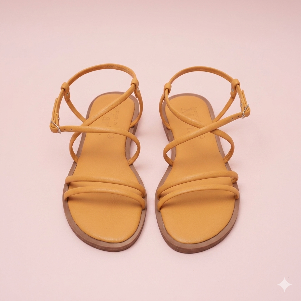 Ostia Mustard Sandal