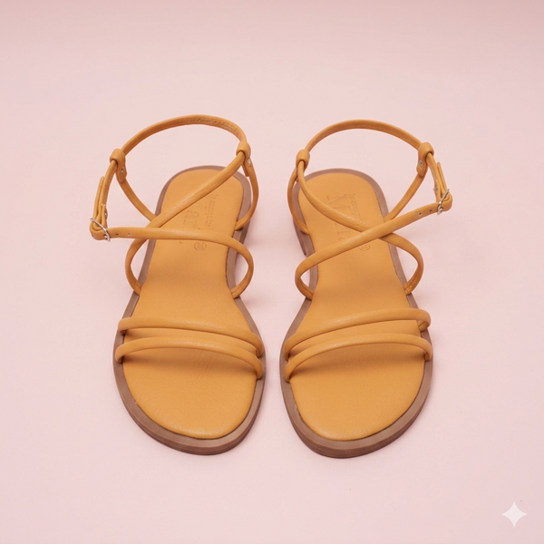 Ostia Mustard Sandal