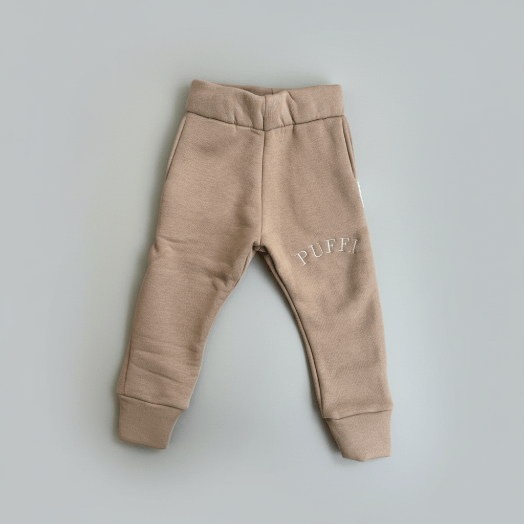 Otroška hlače - Sweatpants debele VEČ BARV - PUFFI