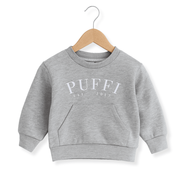 Otroška jopa Sweatshirt BREEZE LUMINOUS GREY - PUFFI