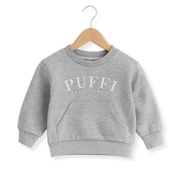 Otroška jopa Sweatshirt BREEZE LUMINOUS GREY - PUFFI