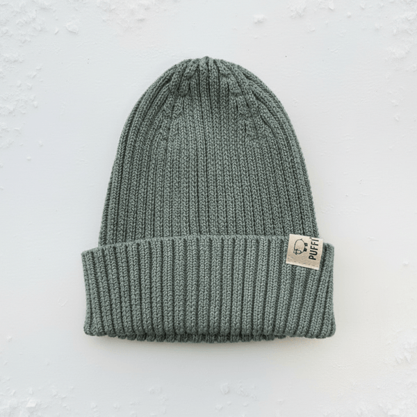 Otroška kapa Knitted - Mint - PUFFI