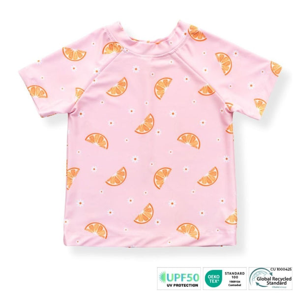 Otroška kopalna majica z UV zaščito, Fruity UPF50+ - PUFFI