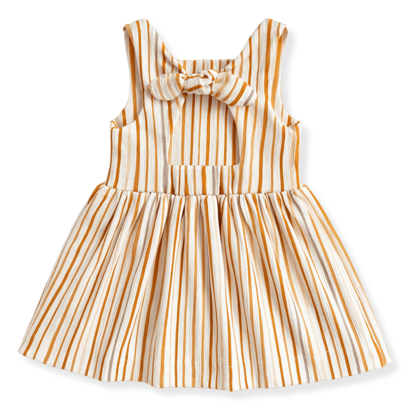 Otroška oblekica blossom, Ribbed Stripes - PUFFI