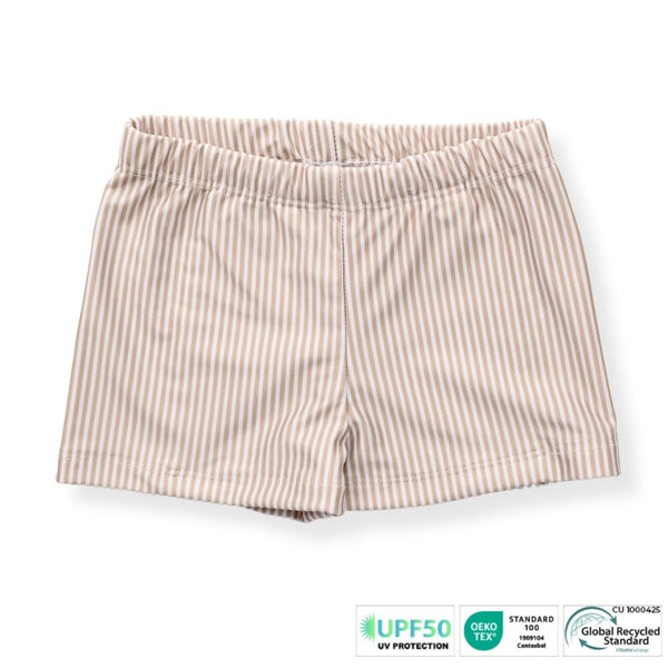 Otroške kopalne kratke hlače, Stripes UPF50+ - PUFFI