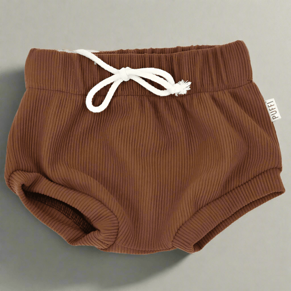 Otroške Kratke Hlače BLOOMERS - ČOKOLADA - PUFFI