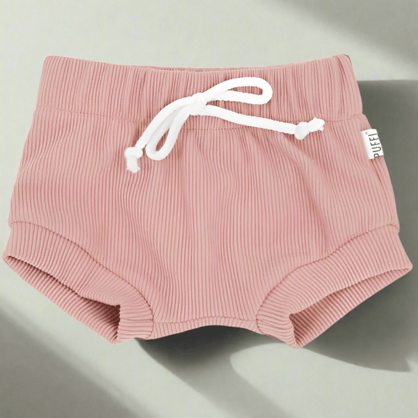 Otroške Kratke Hlače BLOOMERS - ROZA - PUFFI