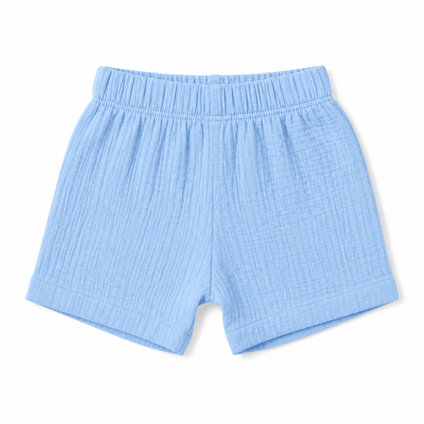 Otroške kratke hlače Breeze - Sky Blue - PUFFI