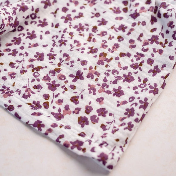 Otroške kratke hlače muslin shorties, Violet - PUFFI