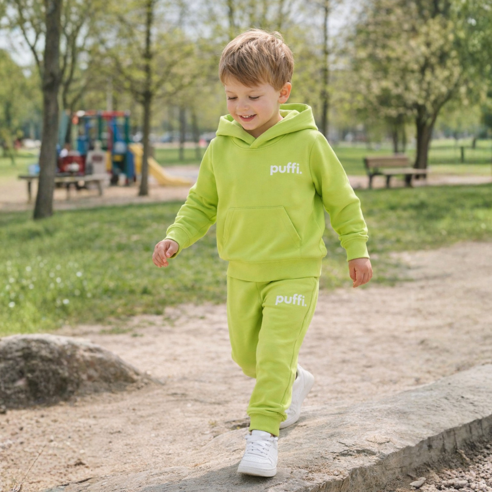 Otroški Hoodie FUNDAY NEON - PUFFI