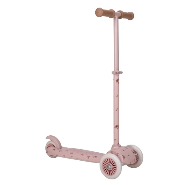 Otroški skiro z zavoro Little Dutch Fairy Floral - varen za otroke 2-6 let
