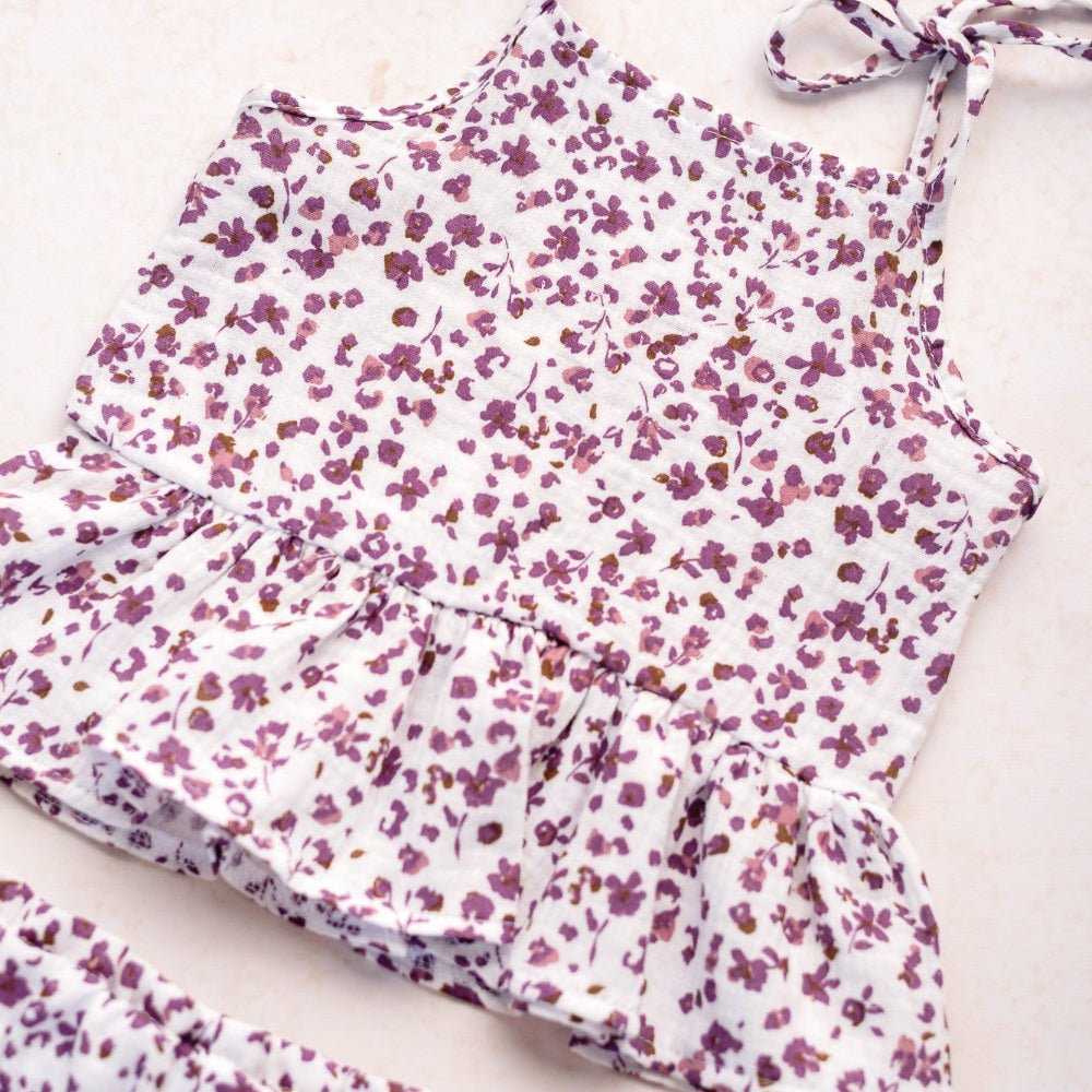 Otroški top majica, Violet - PUFFI