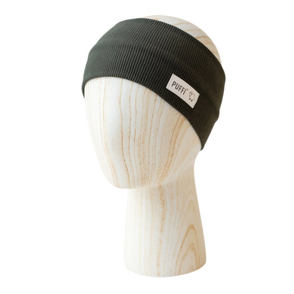 Otroški Trak ribbed VOJAŠKO ZELENA - PUFFI