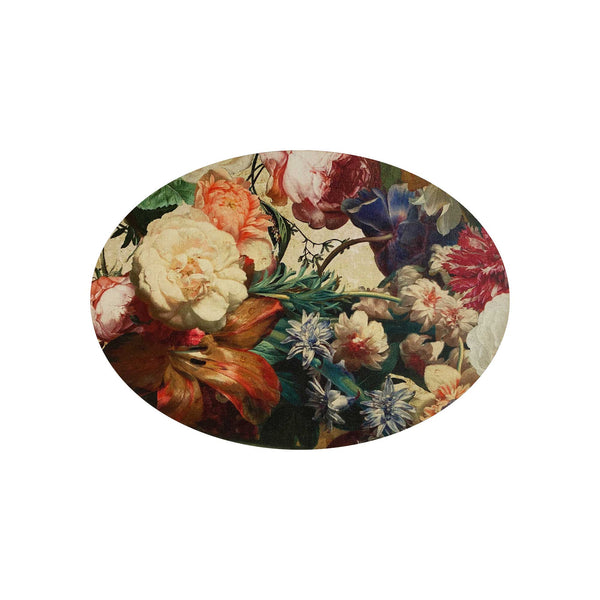 Mantel Individual de Flores Flamencas