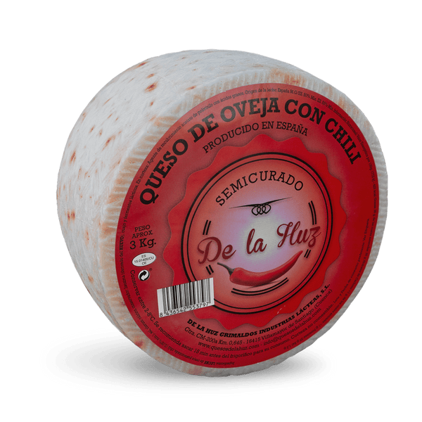 Cheese with Chili (3 Kg) - Cheese from La Huz