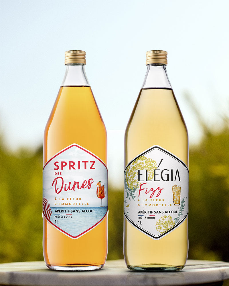Non-Alcoholic Duo Pack – Spritz des Dunes + Elégia Fizz