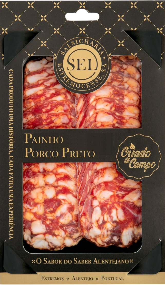 Sliced Black Pig Ham from the Field SEL