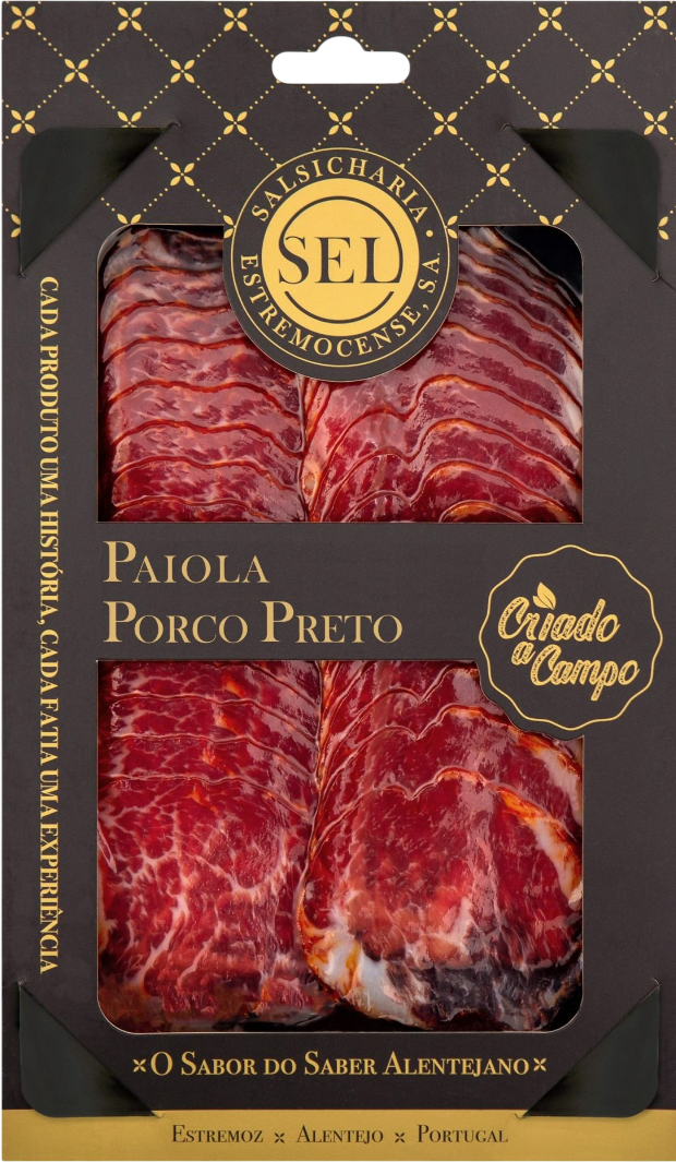 Paiola (PRESA) de Porco Preto de Campo Fatiada SEL