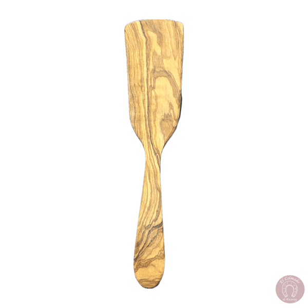 Pala ancha 25 cm de madera de olivo