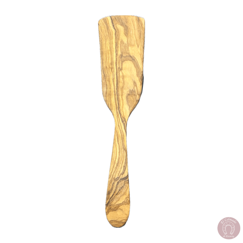Pala ancha 25 cm de madera de olivo