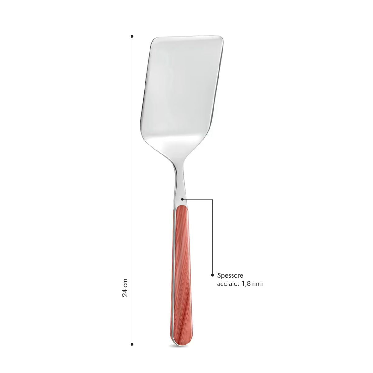 Lasagna Spatula - Coral Pink Fir BD15500PC