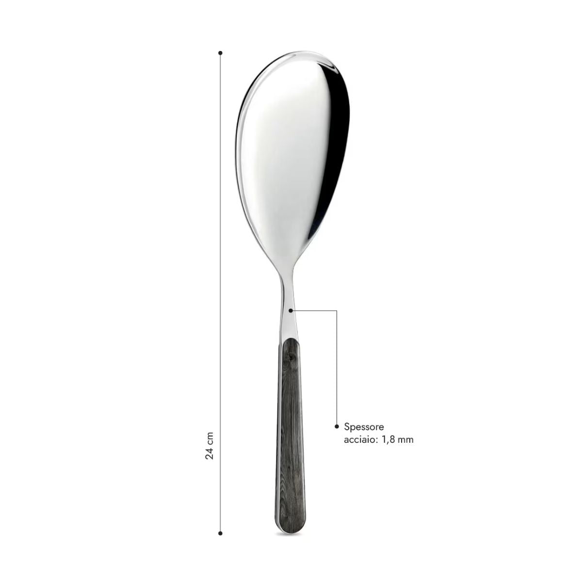 Rice Paddle - Anthracite Pine BD15004