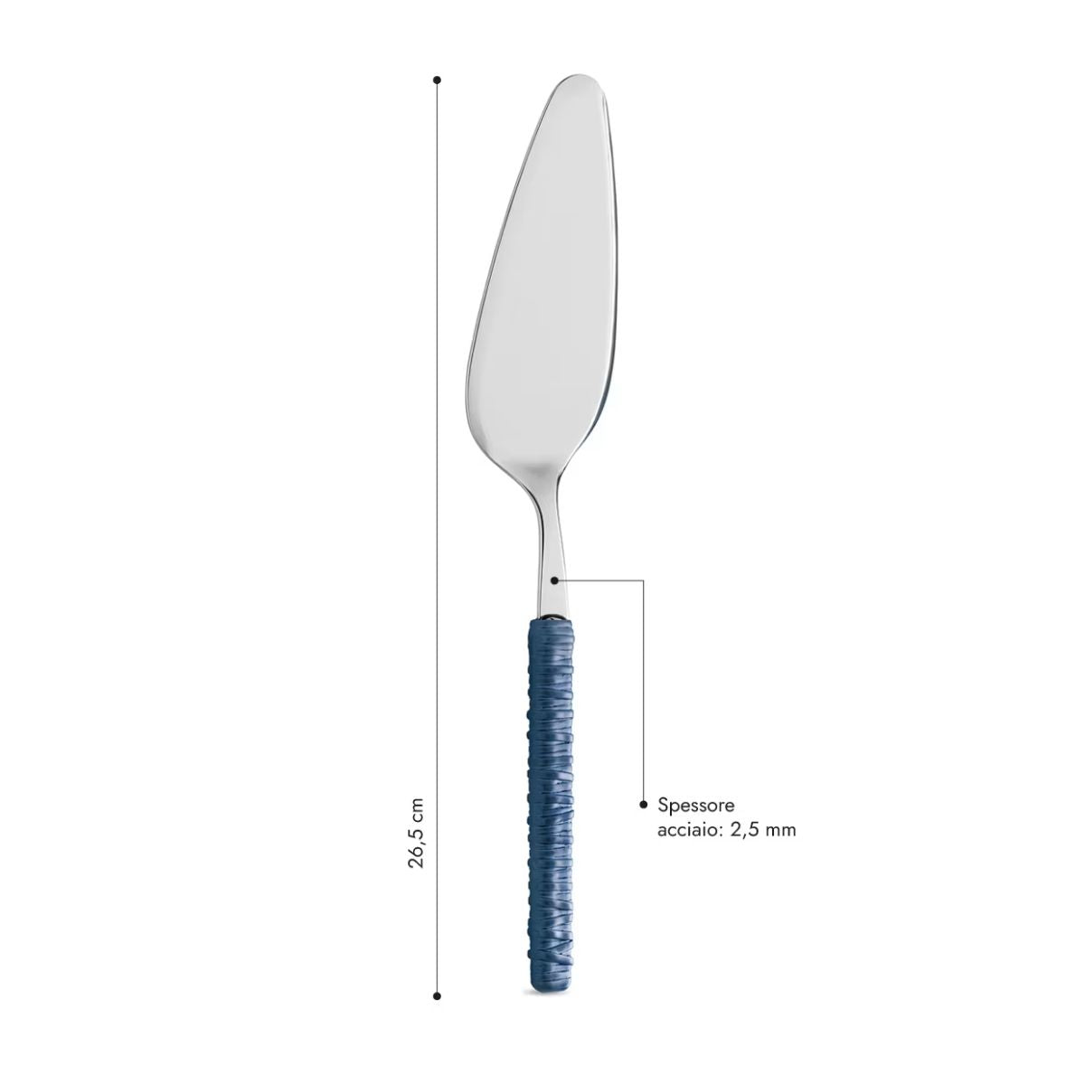 Cake Server - Rattan Blue Avio LD14306C