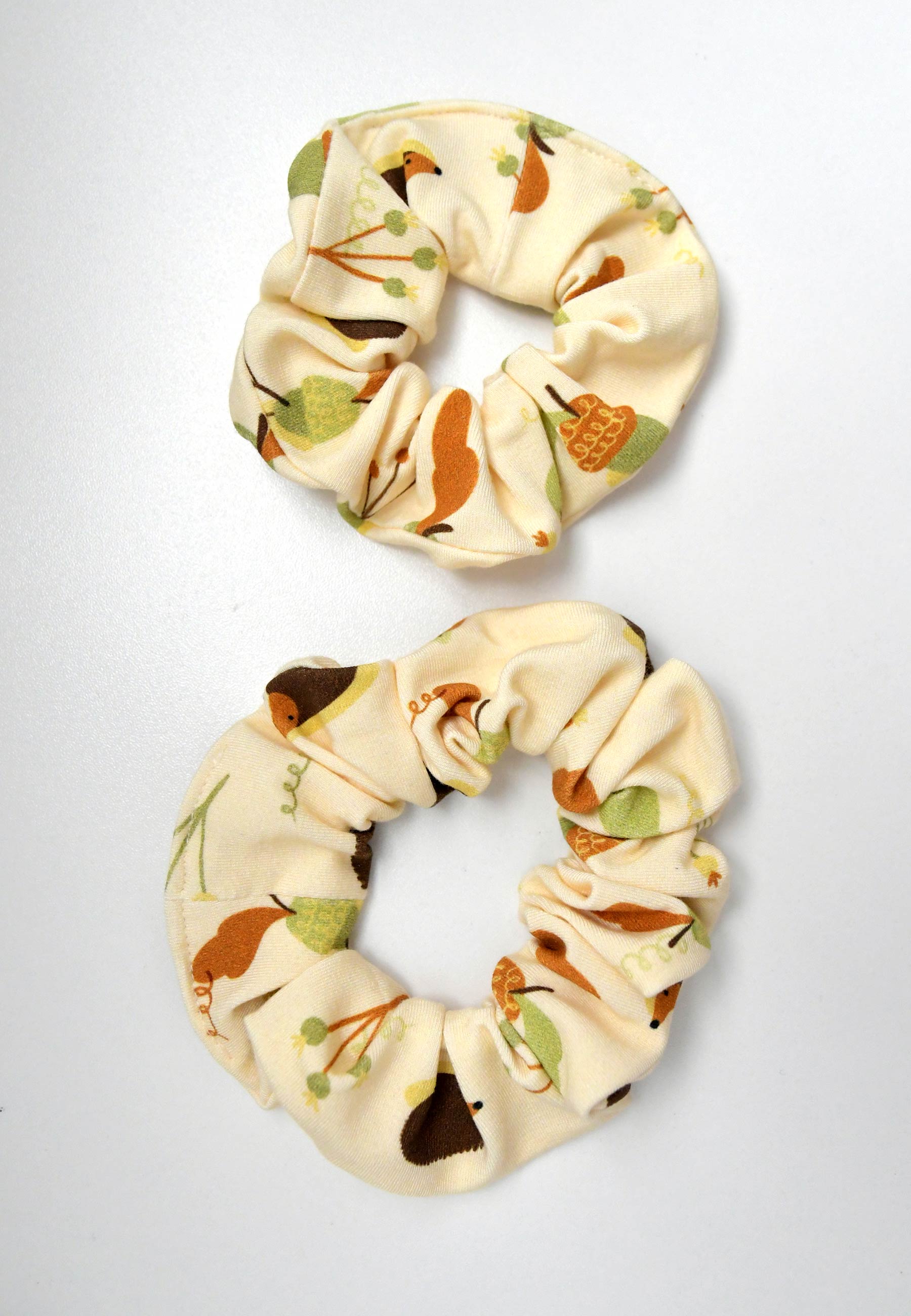Bamboo Chouchou (scrunchie) - Curly - Blue Balloon