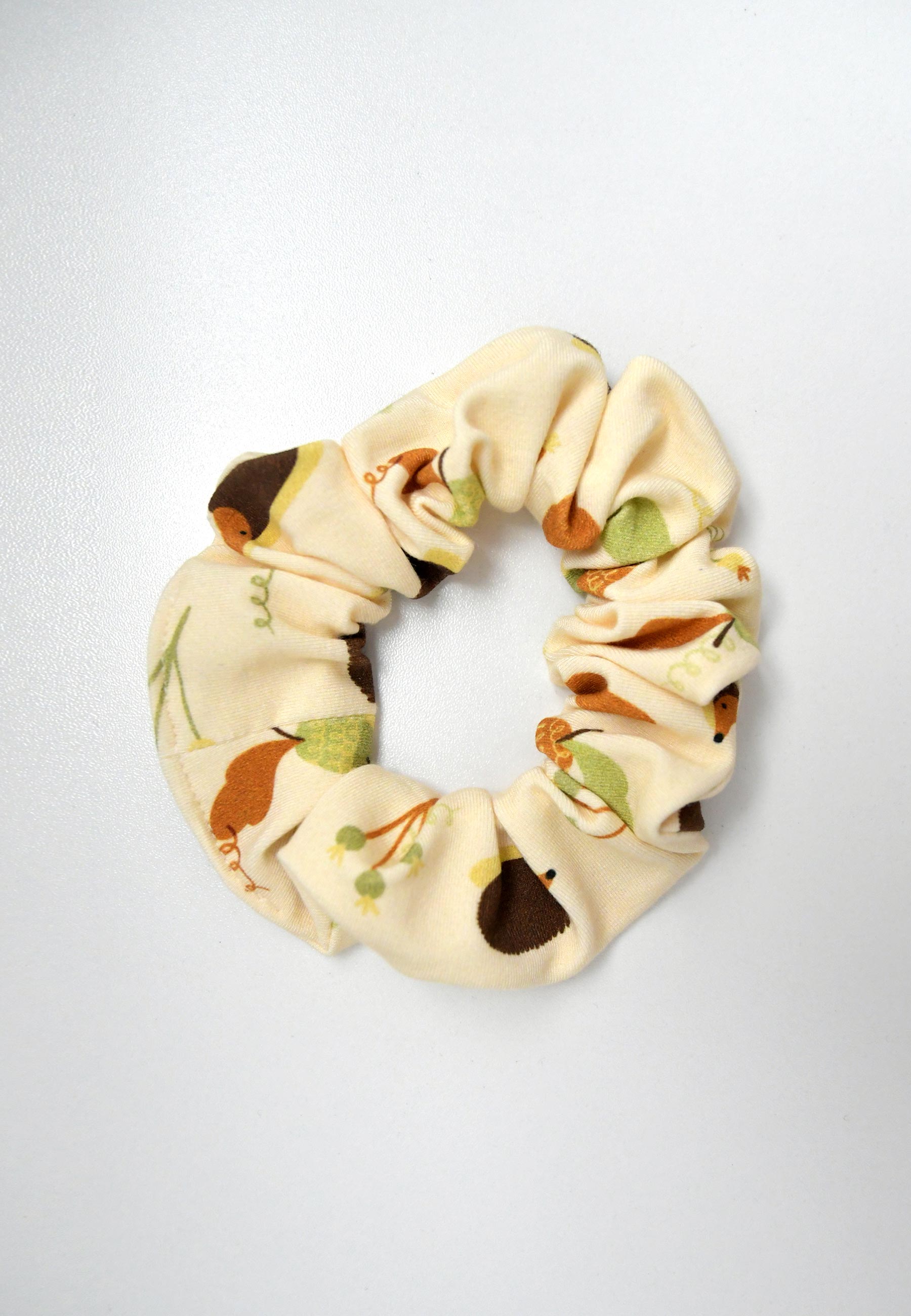 Bamboo Chouchou (scrunchie) - Curly - Blue Balloon