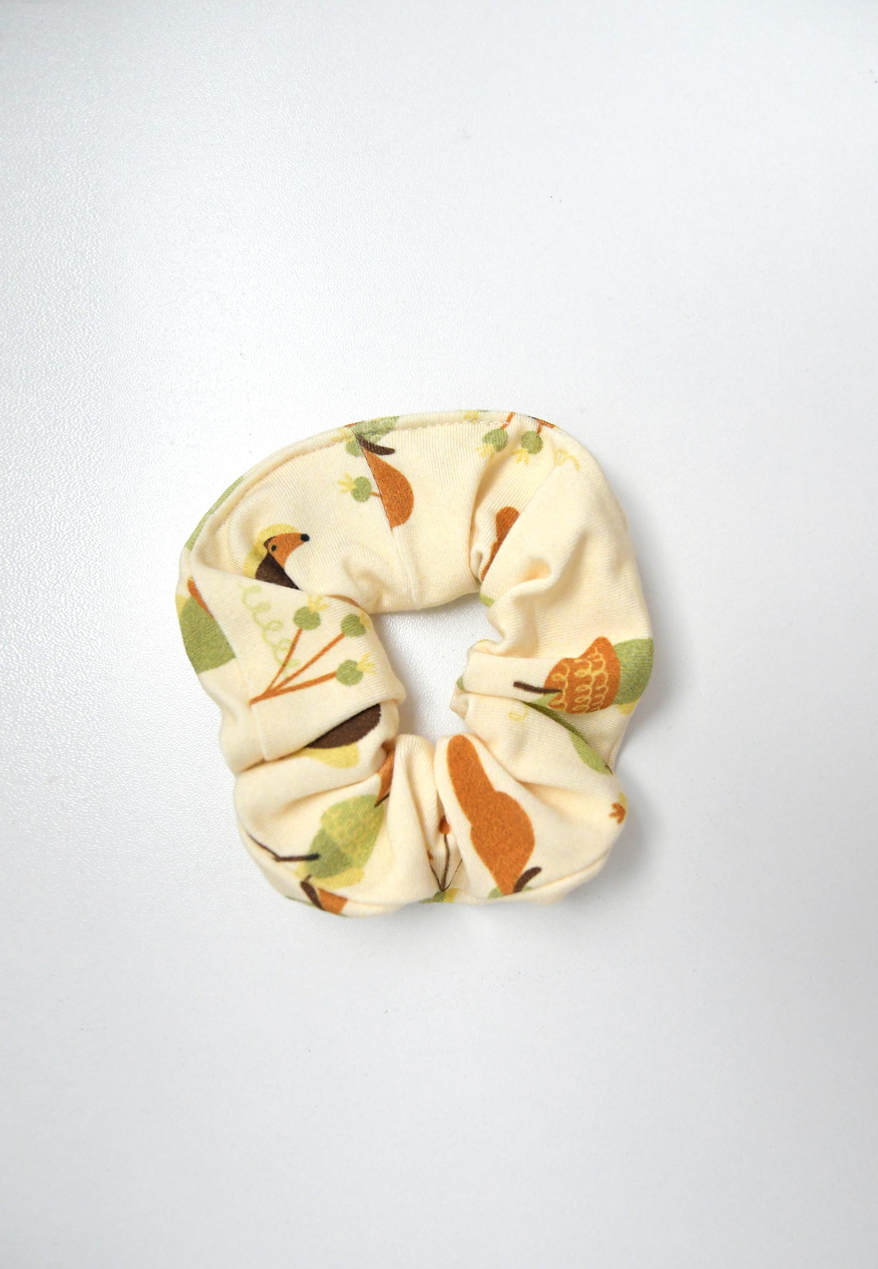Bamboo Chouchou (scrunchie) - Curly - Blue Balloon