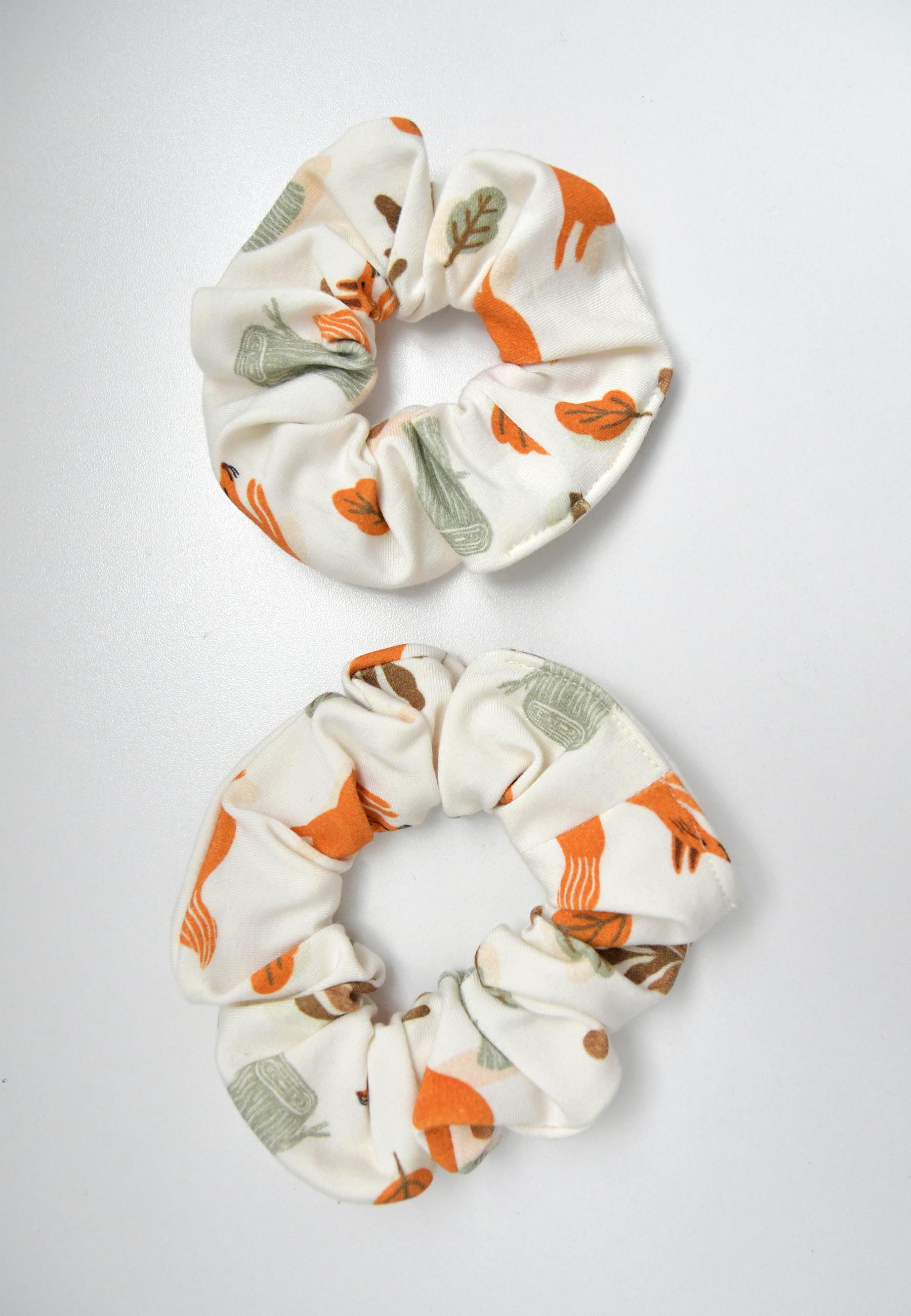 Bamboo Chouchou (scrunchie) - Fox - Blue Balloon