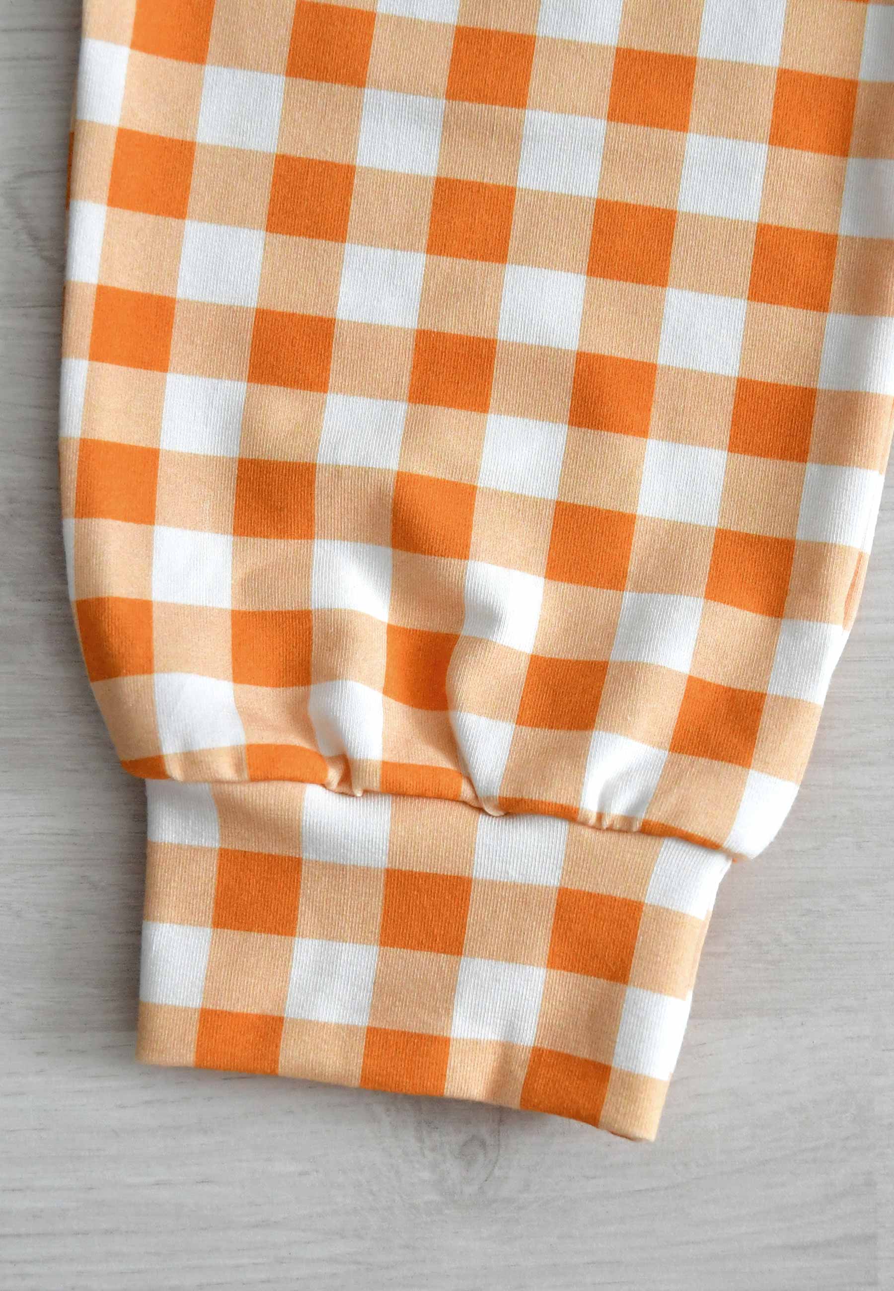 Two-Piece Bamboo Pajamas - Autumn Leaves - Blue Balloon