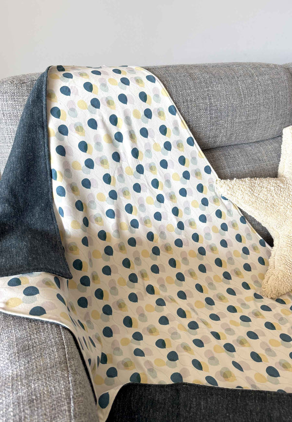 Bamboo Blankets - Embrace - Teal Wool - Blue Balloon