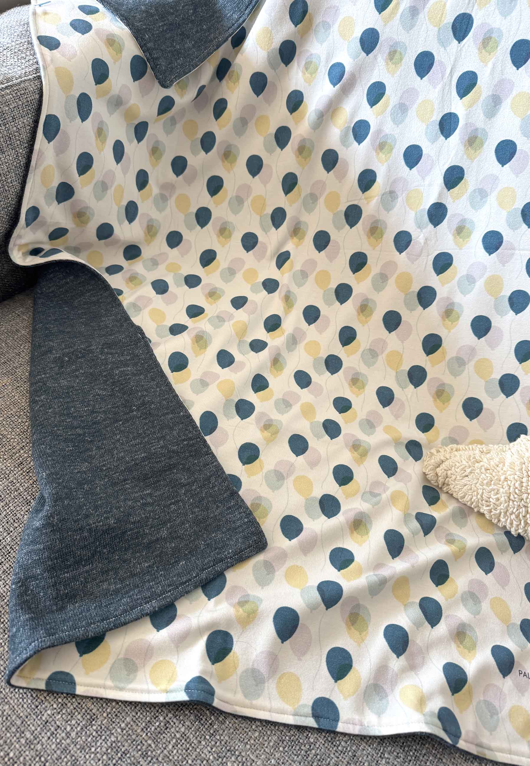 Bamboo Blankets - Embrace - Teal Wool - Blue Balloon