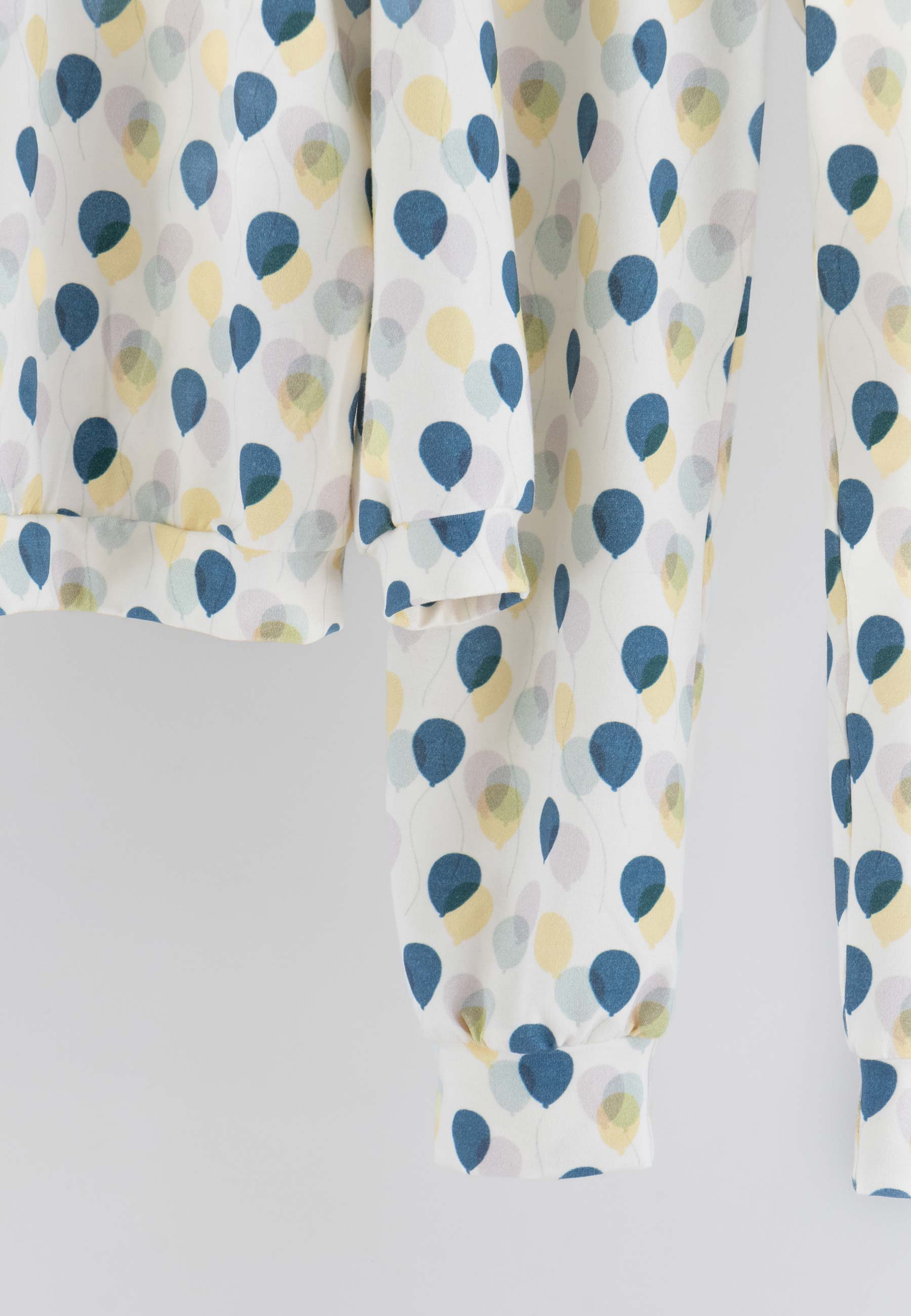 Two-Piece Bamboo Pajamas - Fly High - Blue Balloon
