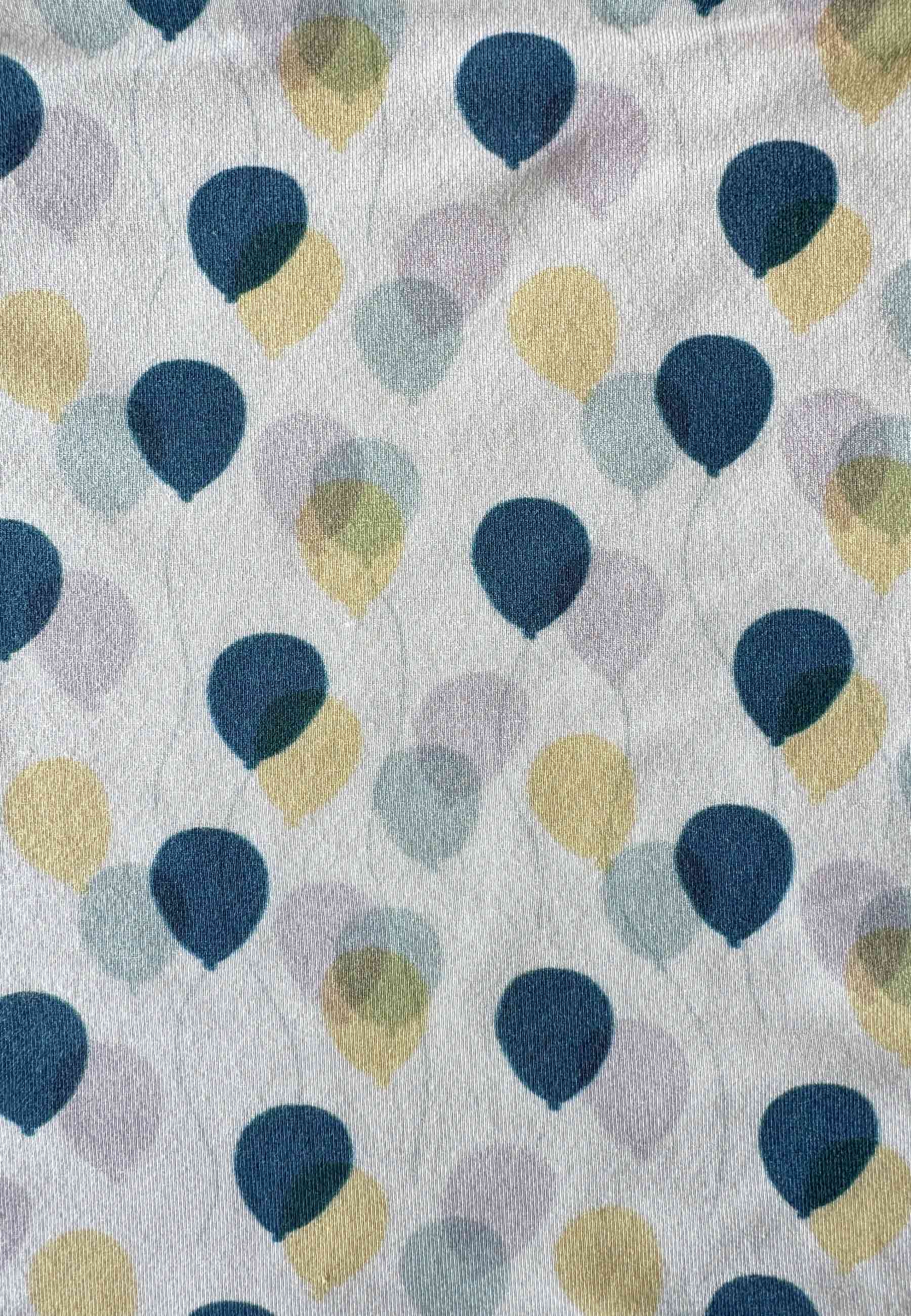 Tutina in Bamboo con Zip - Vola Alto - Palloncino Blu