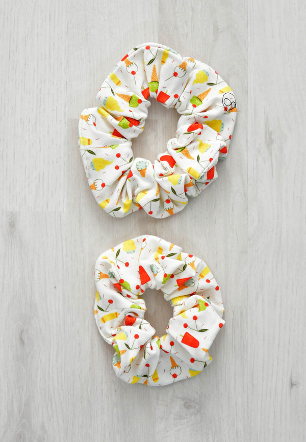 Bamboo Chouchou (scrunchie) - Gelatini - Blue Balloon