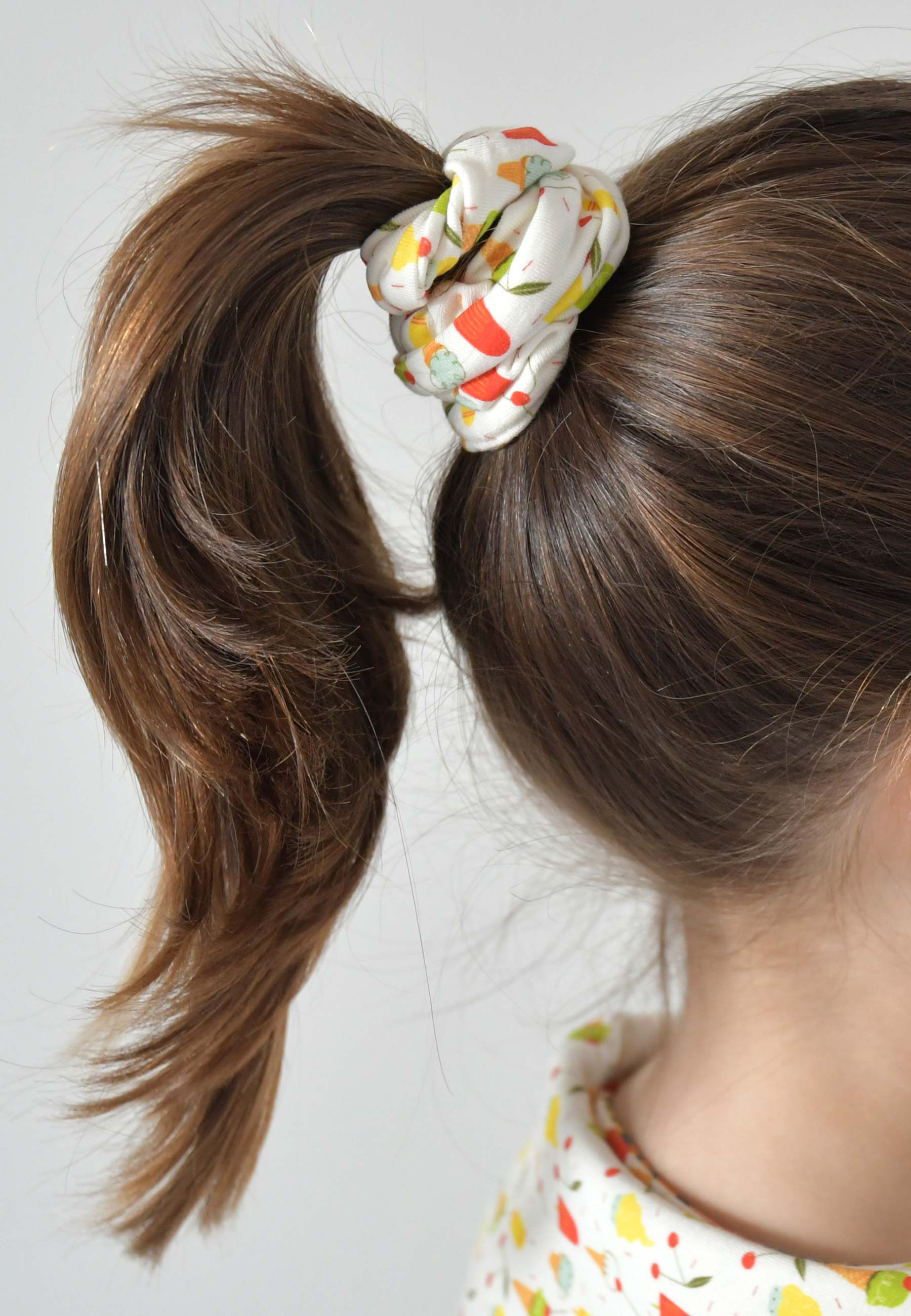 Chouchou in bambù (scrunchie) - Gelatini - Palloncino Blu