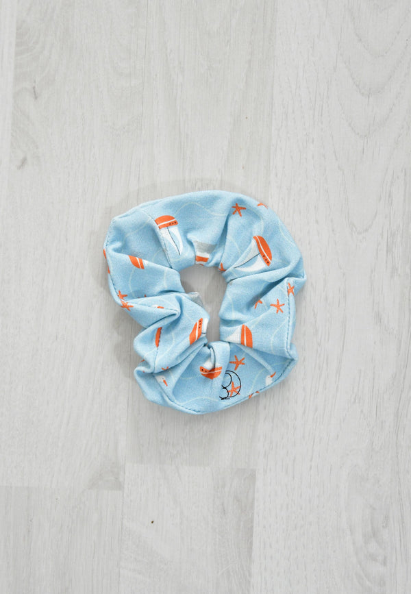 Bamboo Chouchou (scrunchie) - Sea - Blue Balloon