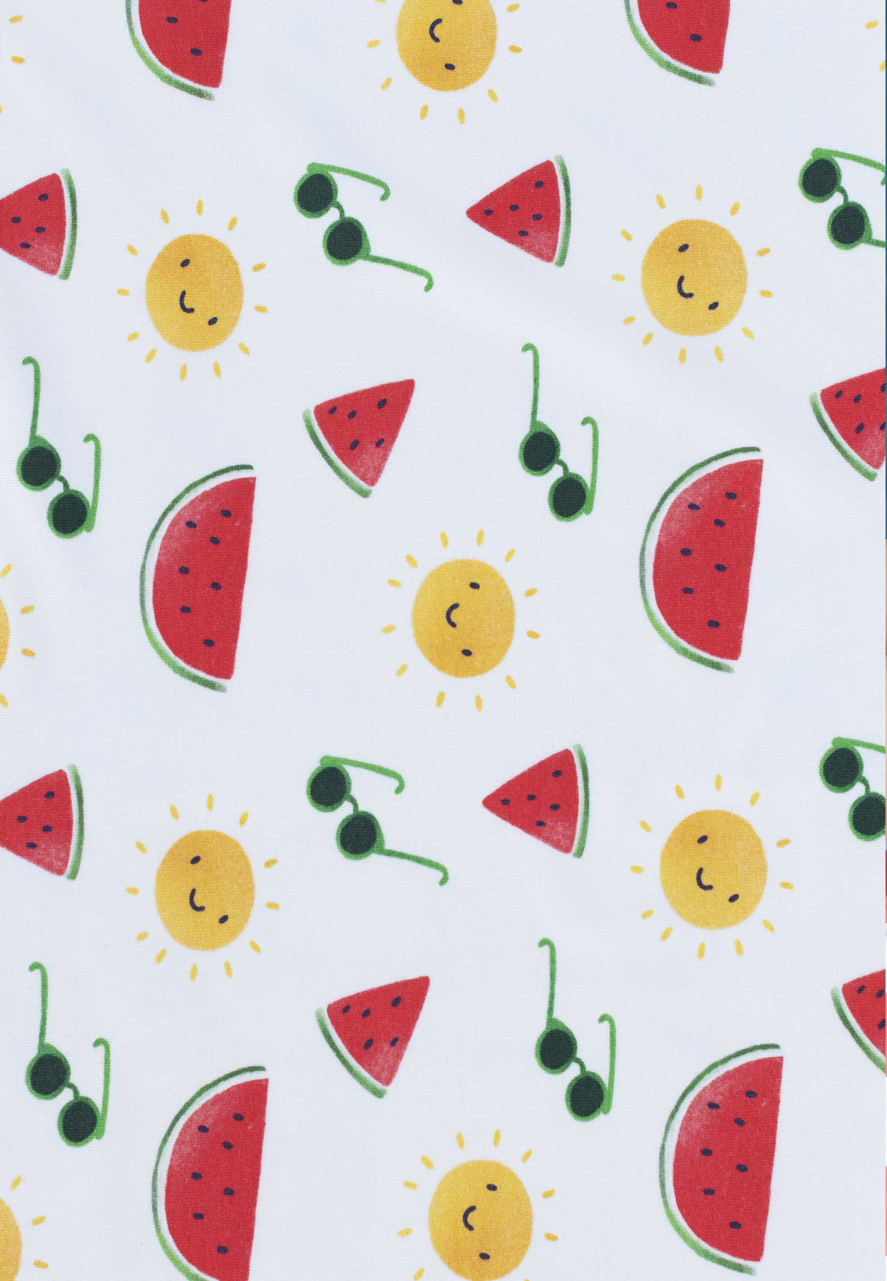 Bamboo Zip Romper - Summer Vibes - Blue Balloon