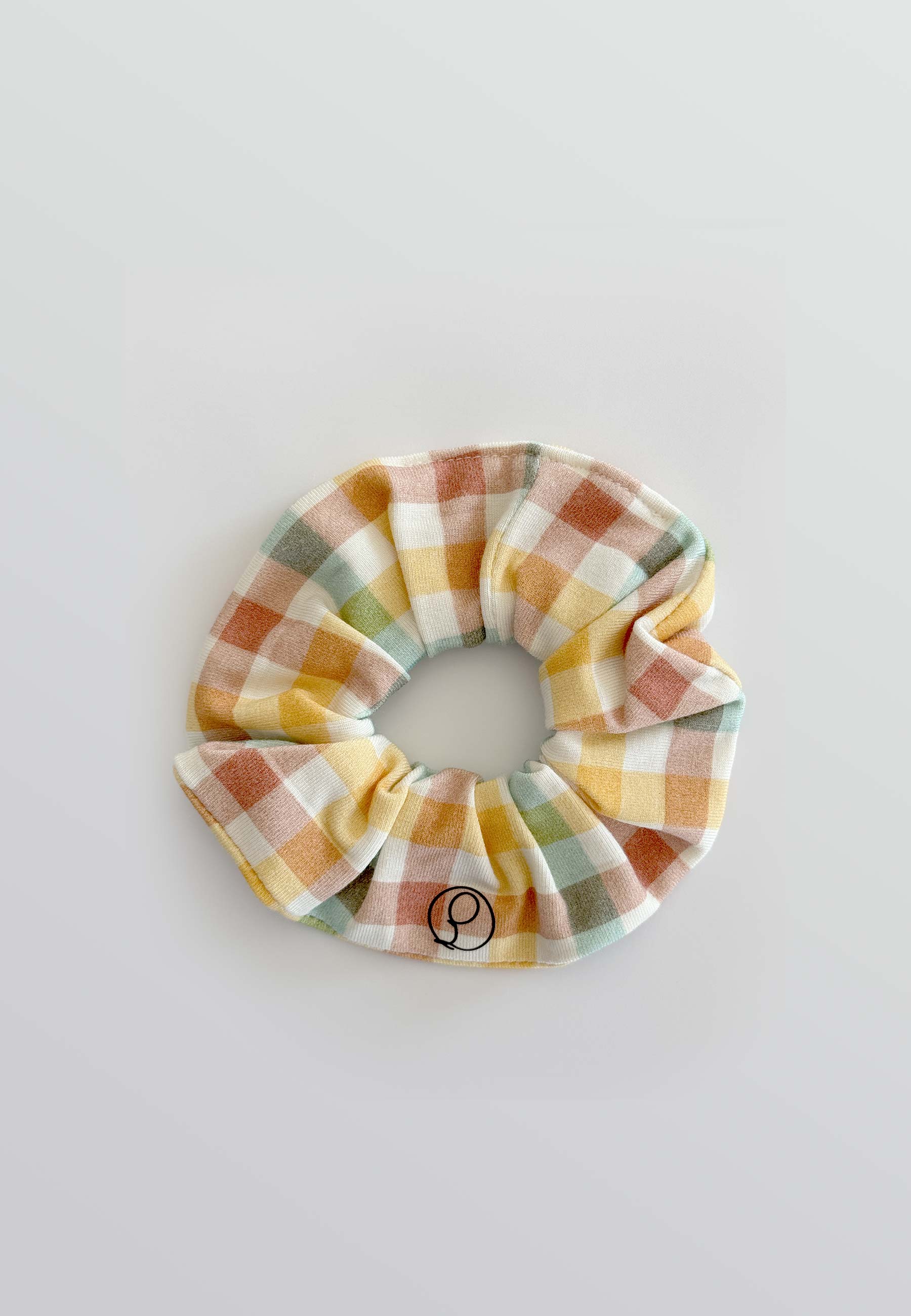 Bamboo Chouchou (scrunchie) - Woodland Walk - Blue Balloon